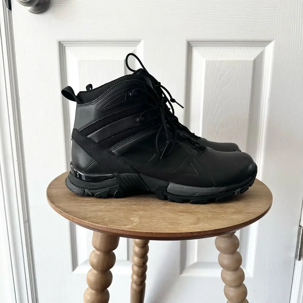Haix Black Eagle Leather Tactical Safety Combat Boots Goretex NWT Men 8.5 US - Picture 2 of 15